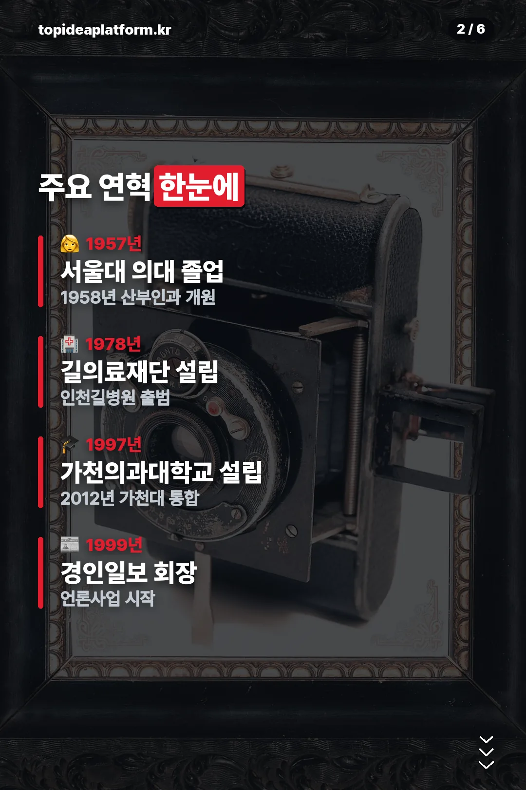 주요 연혁 한눈에